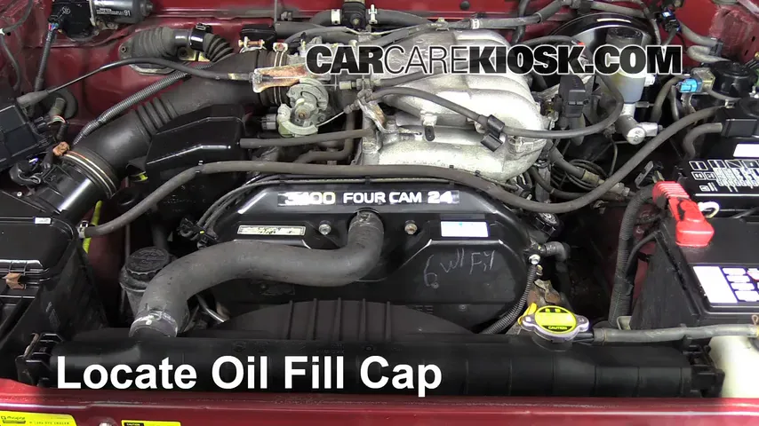 2001 Toyota Tacoma DLX 3.4L V6 Extended Cab Pickup Oil